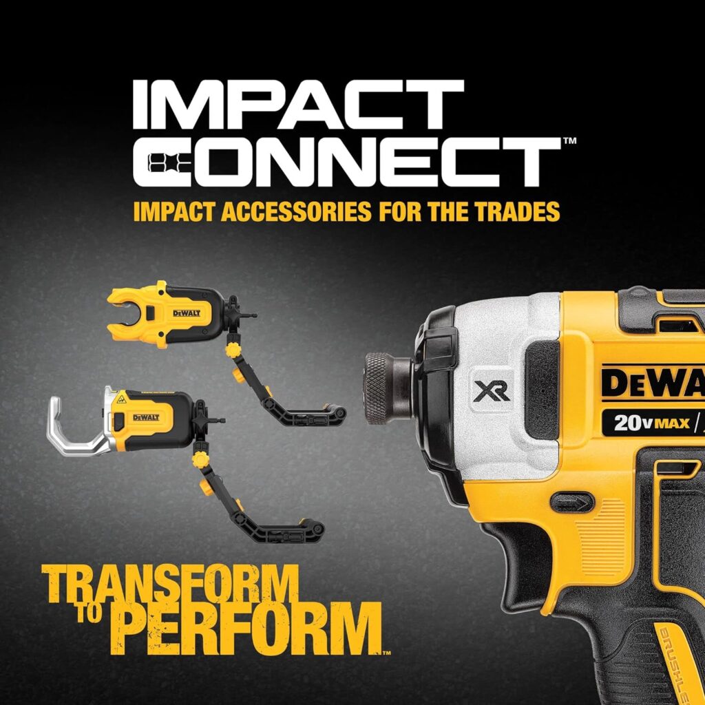 DEWALT IMPACT CONNECT PVC/PEX Cutter with Brace Bracket (DWAPVCIR)