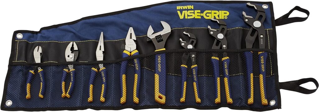 IRWIN VISE-GRIP GrooveLock Pliers Set, 8-Piece (2078712)