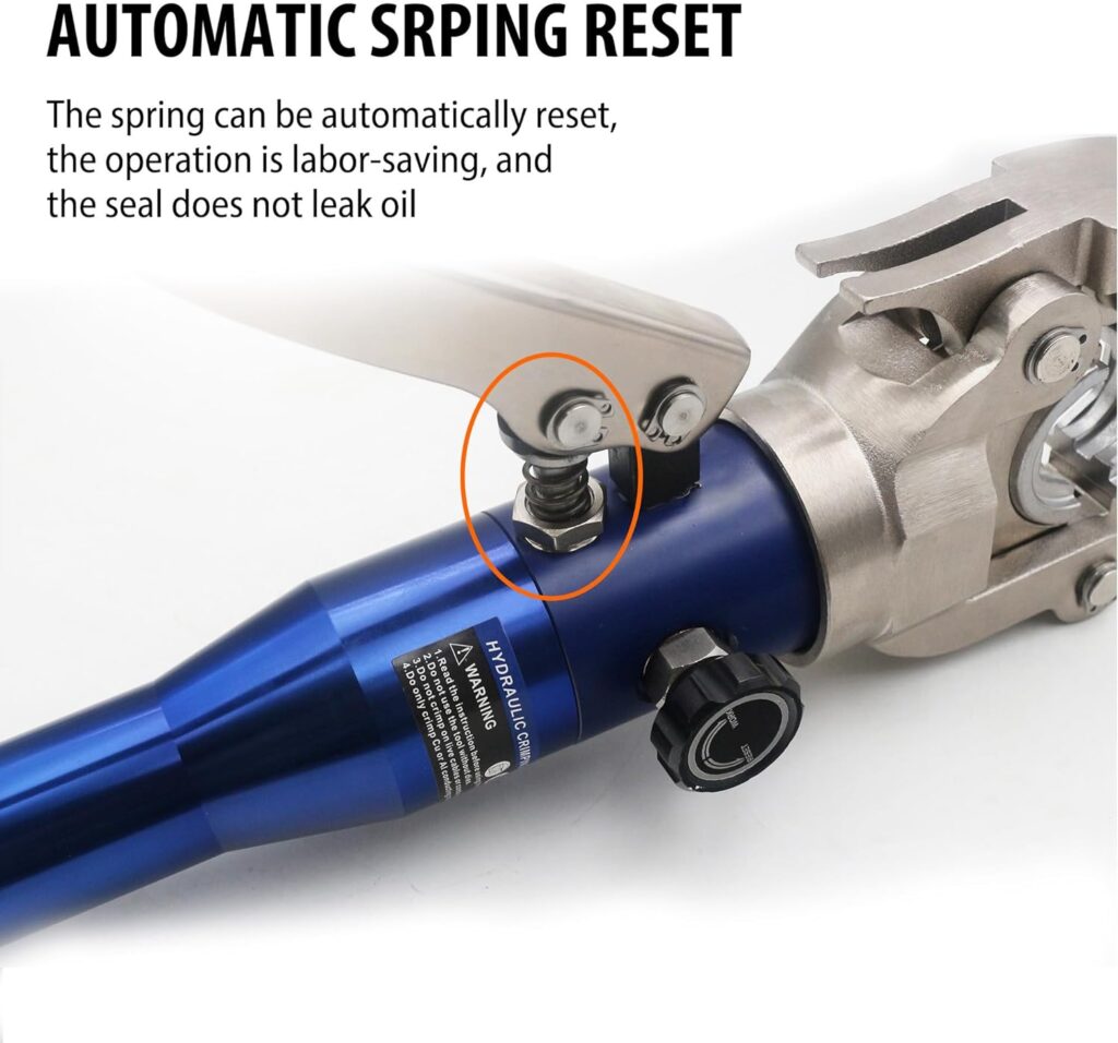 iGeelee Copper Press Tool for 1/2, 3/4, 1 Viega ProPress Copper Fittings Hydraulic Pipe Crimping Tool(IG-1632)